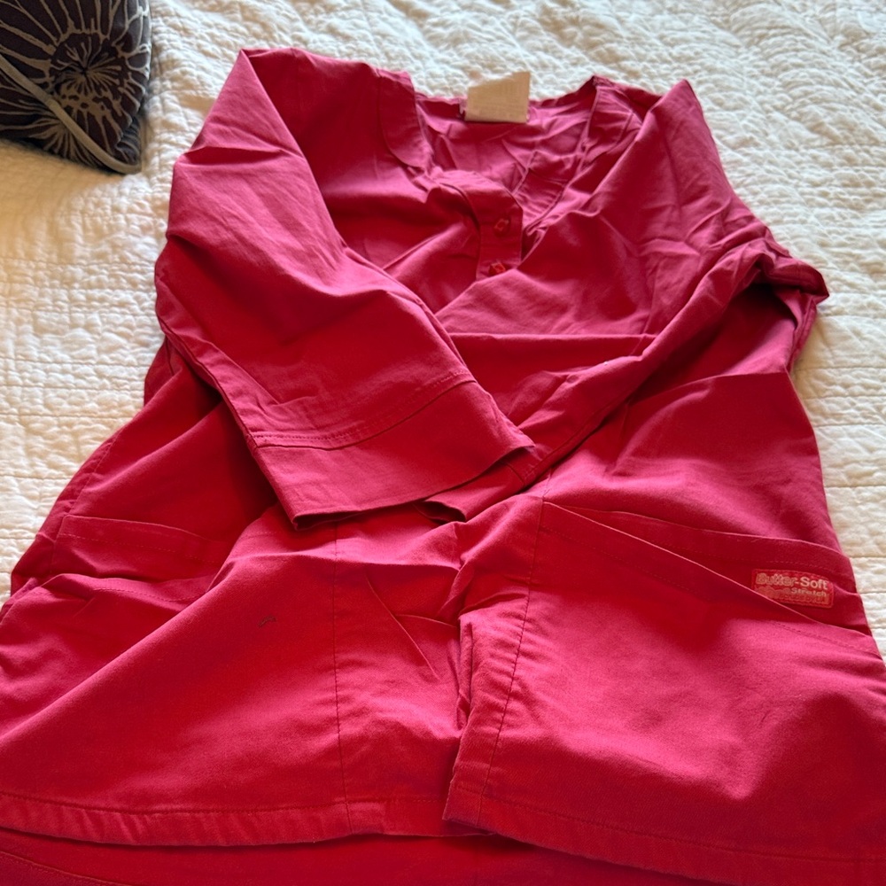 Scrub top butter Soft Stretch Pink - Picture 5 of 5